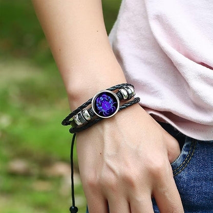 🌟 Zodiac Sign Manifestation Bracelet (Energized and Adjustable)