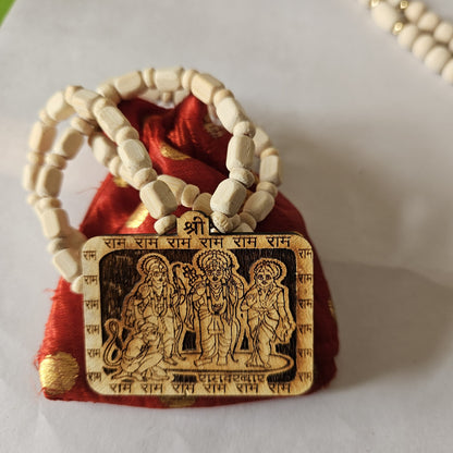 Shri Ram Darbar and Hanuman Ji Kanthi Mala