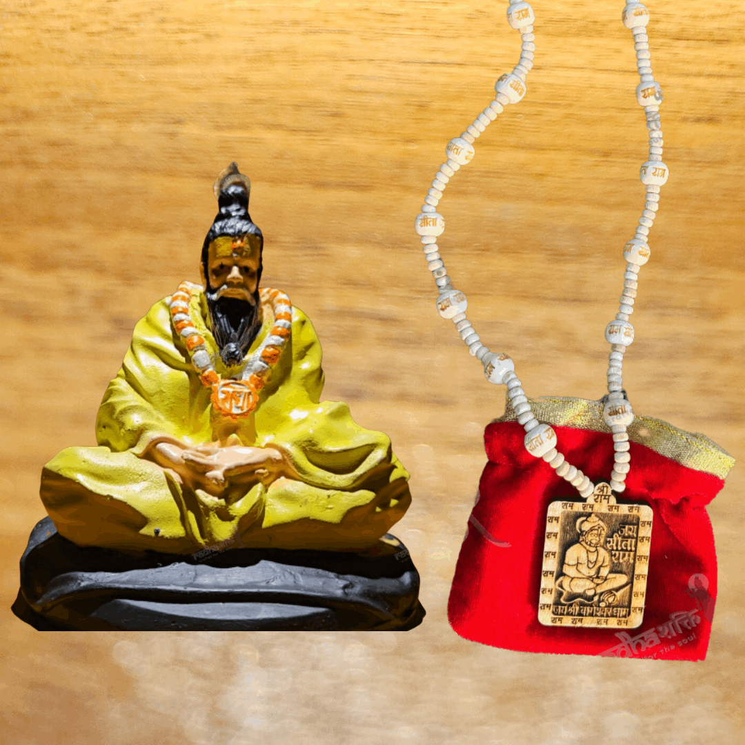 Premanand Ji and Hanuman Ji Kanthi Mala