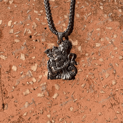 Shri Ram & Hanuman Ji Pendant  with 2 Free Hanuman Chalisa Pendant