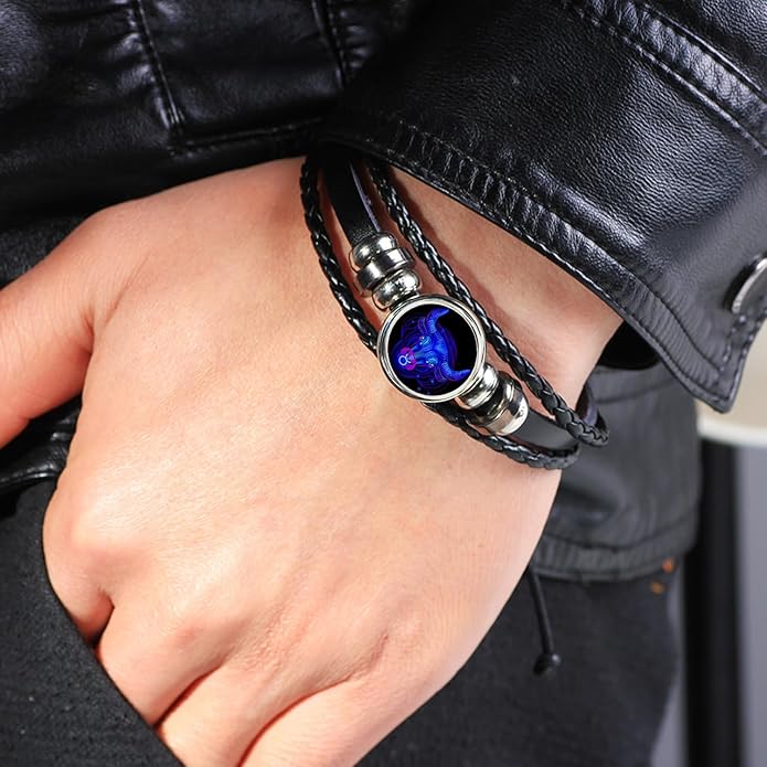 🌟 Zodiac Sign Manifestation Bracelet (Energized and Adjustable)