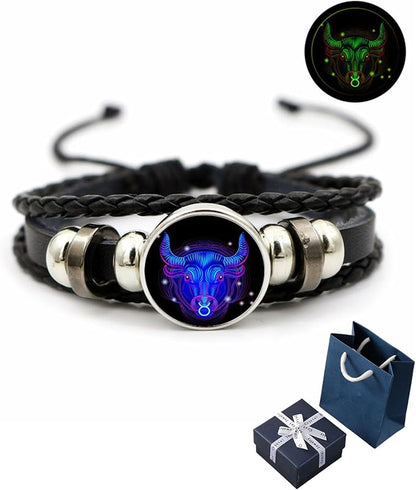 🌟 Zodiac Sign Manifestation Bracelet (Energized and Adjustable)