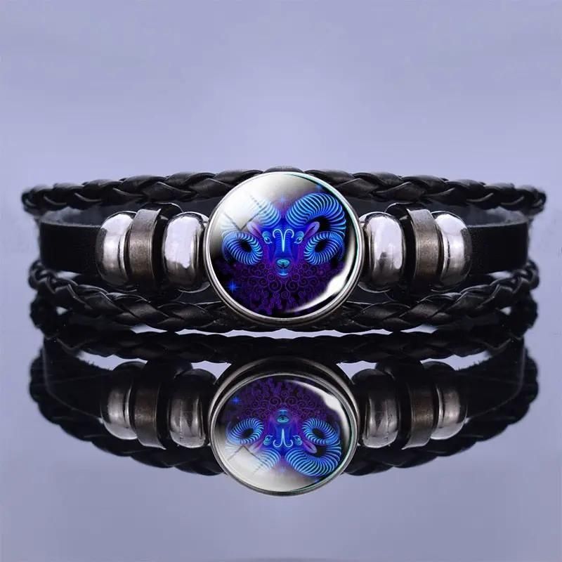 🌟 Zodiac Sign Manifestation Bracelet (Energized and Adjustable)