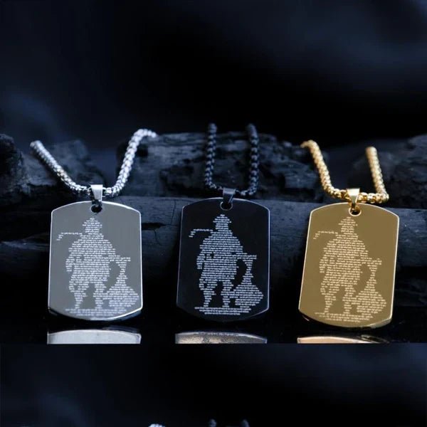 Hanuman Chalisa Pendant With Chain