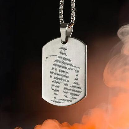 Hanuman Chalisa Pendant With Chain