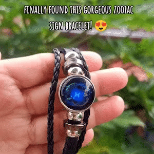 🌟 Zodiac Sign Manifestation Bracelet (Energized and Adjustable)