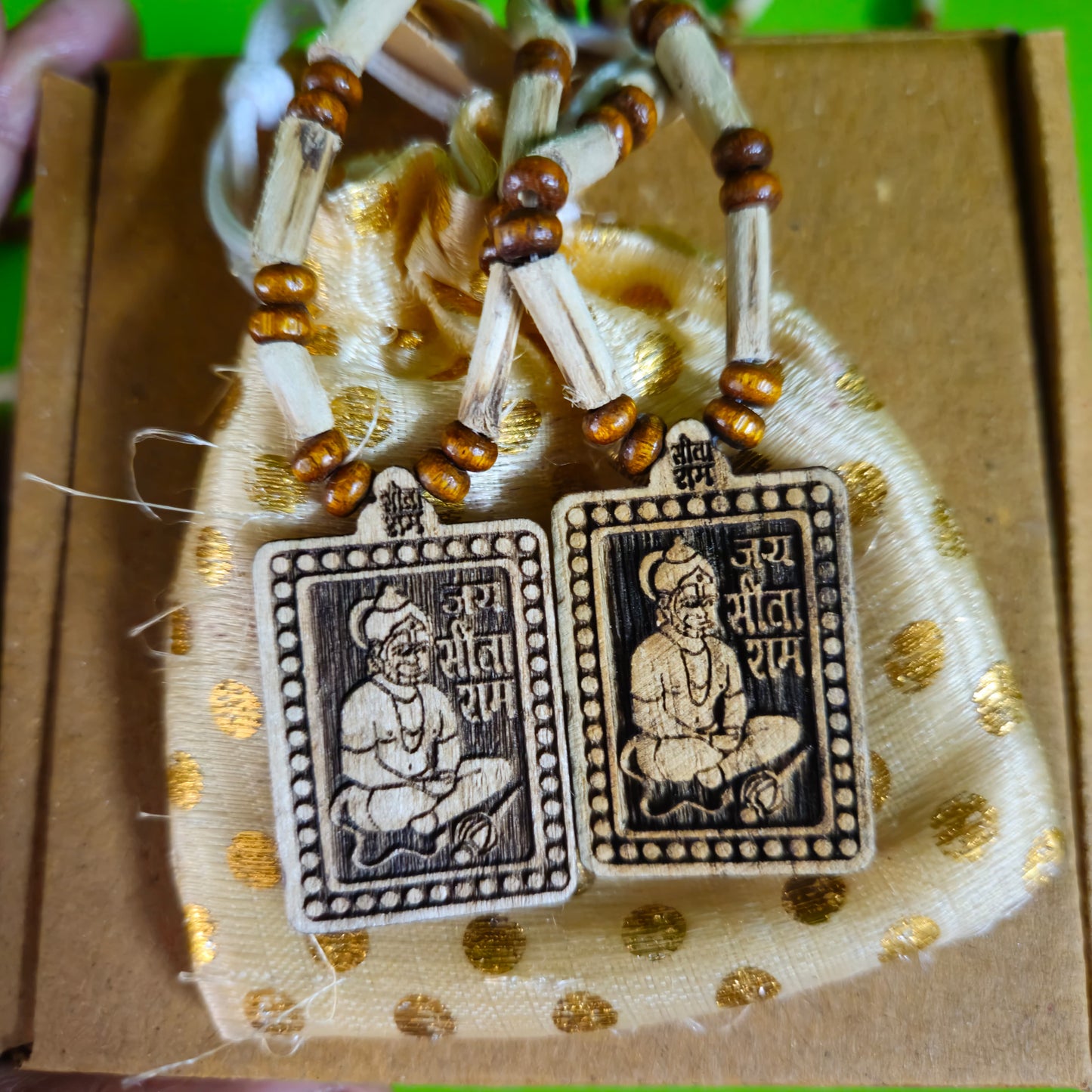 Hanuman Ji & Shri Ram Darbaar Buy 1 Get 3 Free Kanthi Mala